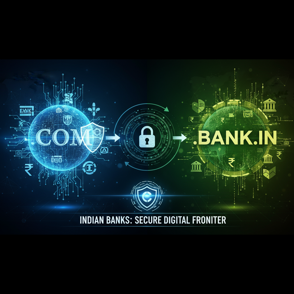 Why Does Your Bank Website Look Different with .bank.in instead of .com or .in?